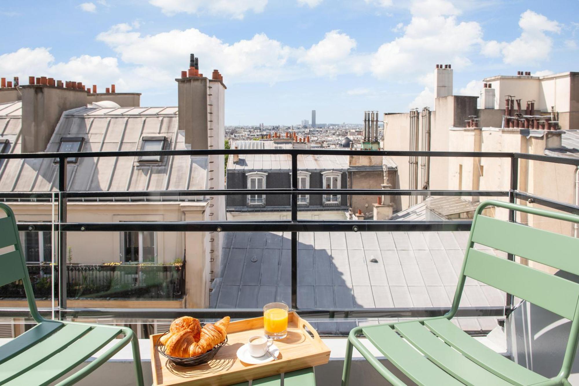 Tweepersoonskamer met 1 of 2 Bedden en Balkon